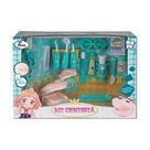 Kit Dentista Infantil Grande Azul 16 Peças Fenix Kit Dentista Infantil Grande Azul 16 Peças Fenix