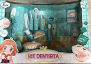 Kit Dentista Infantil Grande Verde 16 Peças Fenix