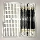 Kit Dentistica Ice Preto com estojo Branco 6B Invent Germany