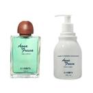 KIT Deo colônia Água Fresca 100 ml + Loção Hidratante Água Fresca KIT Deo colônia Água Fresca 100 ml + Loção Hidratante Água Fresca