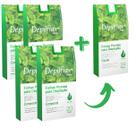 Kit Depilação Completa Depilflax 4 Corporal + 1 Facial Folhas Prontas Depilação Hortelã