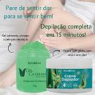 Kit Depilador Creme e Gel Calmante Aloe Vera