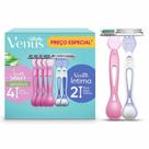Kit Depilador Descartável VENUS Suave + Íntima 4un+2un