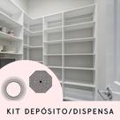 Kit Depósito ou Dispensa. Kit Depósito ou Dispensa.