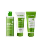 Kit Dermachem Anti Oleosidade Micelar 250ml + Sab 100ml + Gel 100ml
