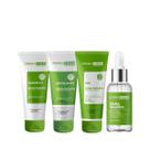 Kit Dermachem Anti Oleosidade Sab 100ml + Esfo 100ml + Gel 100ml + Sérum 30ml