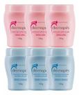 Kit Dermopés: 3 Creme Para Tratamento 130 g (azul) + 3 Creme Hidratante Para Afinar Os Pés 130g (rosa) Kit Dermopés: 3 Creme Para Tratamento 130 g (azul) + 3 Creme Hidratante Para Afinar Os Pés 130g (rosa)