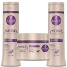 Kit Desamarelador Ametista Haskell Cabelos Loiros Grisalhos Shampoo, Condicionador e Máscara 300g/ml Kit Desamarelador Ametista Haskell Cabelos Loiros Grisalhos Shampoo, Condicionador e Máscara 300g/ml
