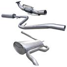 Kit Descarga Tubo + Abafador + Traseiro Strada 1.8 2011 2013
