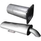 Kit Descarga Tubo C/ Freio Motor + Silencioso 12.150 91 A 00