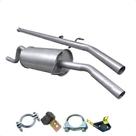 Kit Descarga Tubo + Silencioso Clio Sedan 1.0 8v 1999 2012