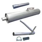 Kit Descarga Tubos + Silencioso Caminhão 708d 708e 71 87