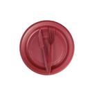 Kit descartáveis Para churrasco Festa Vermelho Perolado 30pç