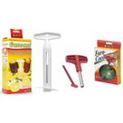 Kit Descascador de Abacaxi Cascaxi e Fura Coco - Keita Kit Descascador de Abacaxi Cascaxi e Fura Coco - Keita