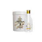 Kit Descoloração Profissional Pó Descolorante Azul com Plex Kit Descoloração Profissional Pó Descolorante Azul com Plex