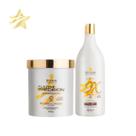 Kit Descoloração Profissional Pó Descolorante Branco e Ox 40