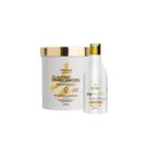 Kit Descoloração Profissional Pó Descolorante Branco e Plex