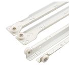 Kit deslizante de gavetas Prime-Line R 7211 branco com fechamento automático