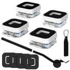 Kit deslizante para móveis Kiss Core 2 em 1 Movers de até 341 kg