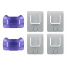 Kit deslize bancos dianteiros VW Gol, Parati, Saveiro, Voyage G1 G2 G3 G4 G5 G6 G7 G8 (c/ 6 pçs )