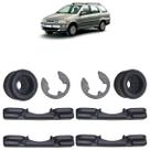Kit Deslize Calço Reparo Banco Palio Weekend 1996 1997 1998 1999 2000 2001 2002 2003 2004 2005 2006 2007 2008 2009 2010 2011 2012 2013 A 2015 8 Peças