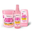 Kit Desmaia Cabelo Anti Frizz e Volume Profissional Forever Liss