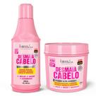 Kit Desmaia Cabelo Forever Liss Shampoo 300ml Máscara 200g