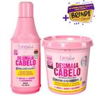 Kit Desmaia Cabelo Forever Liss Shampoo 300ml + Máscara 350g