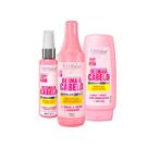 Kit Desmaia Cabelo Forever Liss Shampoo 500 ml Cond e Sérum