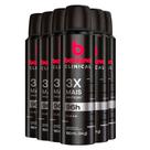 Kit Desodorante Aerosol Bozzano Clinical Clean 150ml 6 Unidades