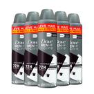 Kit Desodorante Aerosol Dove Men Invisible Dry 250ml - 5 unidades