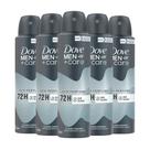 Kit Desodorante Aerosol Dove Men Sem Perfume 150ml - 5 unidades