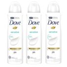 Kit Desodorante aerosol Dove Sensitive 150ml - 3 unidades
