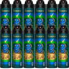 Kit Desodorante Aerosol Rexona Antibacterial+Invisible Men 150ml - 12 Unidades