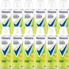 Kit Desodorante Aerosol Rexona Erva Doce Feminino 150ml - 12 Unidades