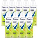 Kit Desodorante Aerosol Rexona Erva Doce Feminino 150ml - 9 Unidades