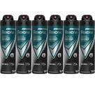Kit Desodorante Aerosol Rexona Invisible Men 150ml/90g - 6 Unidades