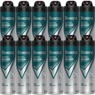 Kit Desodorante Aerosol Rexona Men Sem Perfume 150ml - 12 Unidades