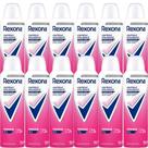 Kit Desodorante Aerosol Rexona Powder Dry Rosa 150ml - 12 Unidades