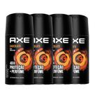 Kit Desodorante Antitranspirante Aerosol Axe Dark Temptation 90g - 4 Unidades