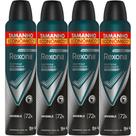 Kit Desodorante Antitranspirante Aerosol Rexona Invisible Men 72 horas 250ml - 4 Unidades