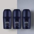Kit Desodorante Antitranspirante RollOn Natura Homem Sem Perfume 3 unidades