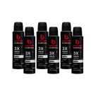 Kit Desodorante Bozzano Clinical Clean 150ml - 6 unidades