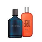 Kit Desodorante Colônia Egeo Spicy Vibe 90ml e Boticollection Connexion 100ml Kit Desodorante Colônia Egeo Spicy Vibe 90ml e Boticollection Connexion 100ml
