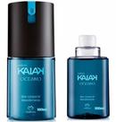 Kit Desodorante Corporal Kaiak Oceano Masculino com Refil