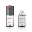 Kit Desodorante Corporal Natura Homem Nós com Refil Kit Desodorante Corporal Natura Homem Nós com Refil