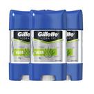 Kit Desodorante Gel Antitranspirante Gillette Hydra Gel Aloe 82g - 3 Unidades