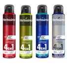Kit Desodorante Herbíssimo Volcano, Green Leaf, Blue Ice e Snow Moon 150 Ml Dana