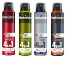 Kit Desodorante Herbíssimo Volcano, Green Leaf, Snow Moon E Dark Silver 150 Ml Dana
