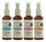Kit Desodorante S/alumínio Clean Sweat C/ozônio 4unidade50ml